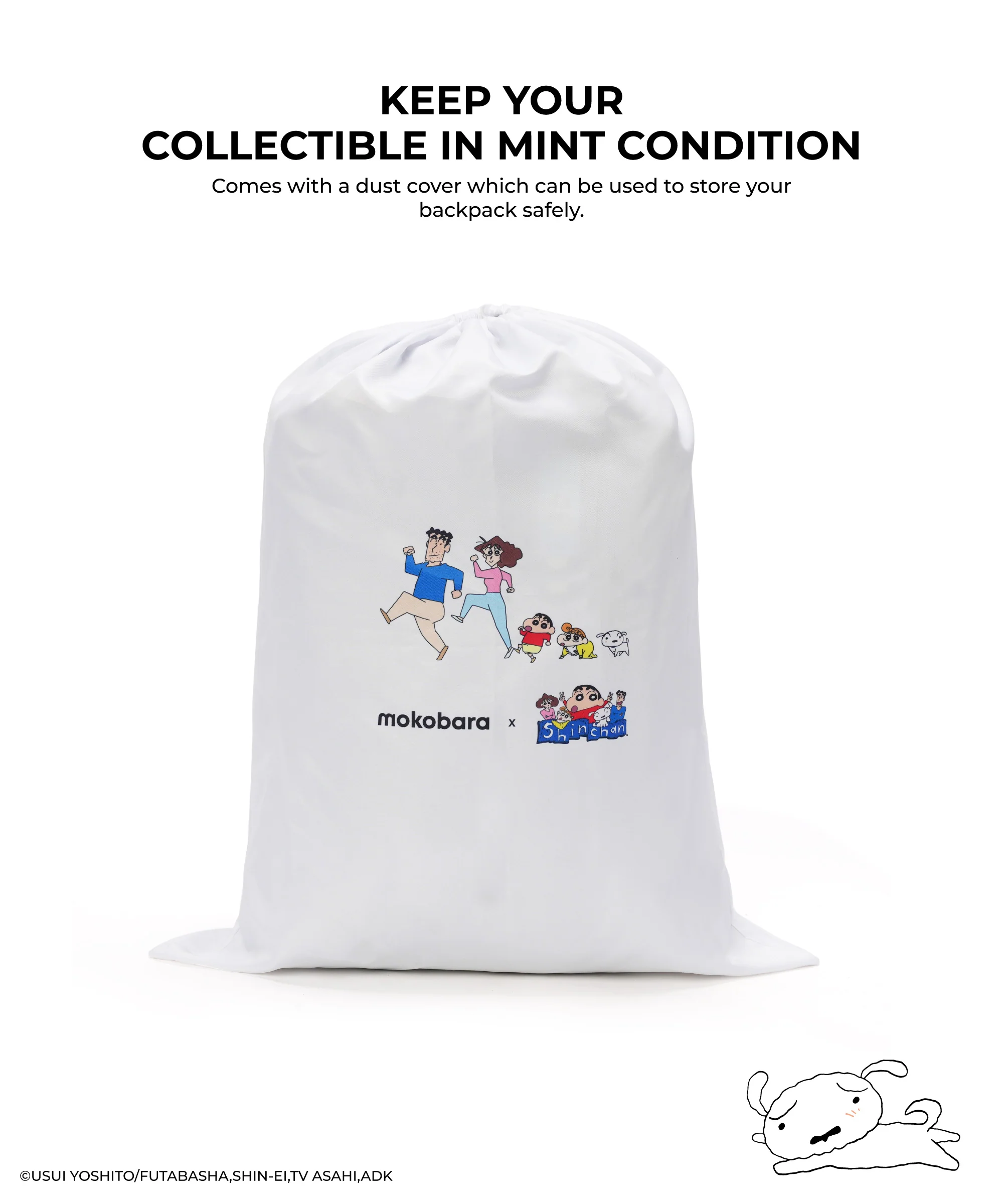 Moko x Shinchan Aisle Backpack - Image 10