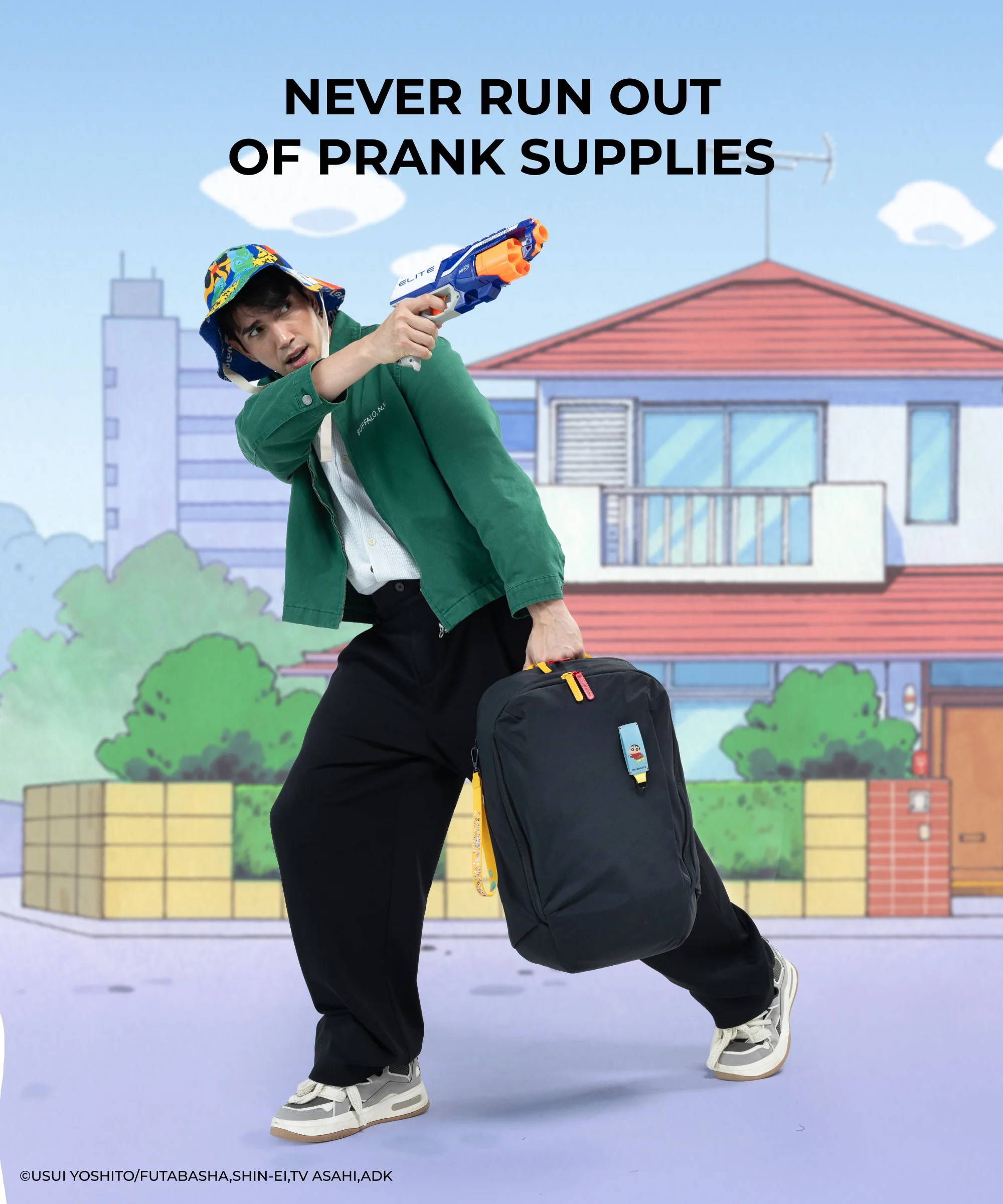 Moko x Shinchan Aisle Backpack - Image 15