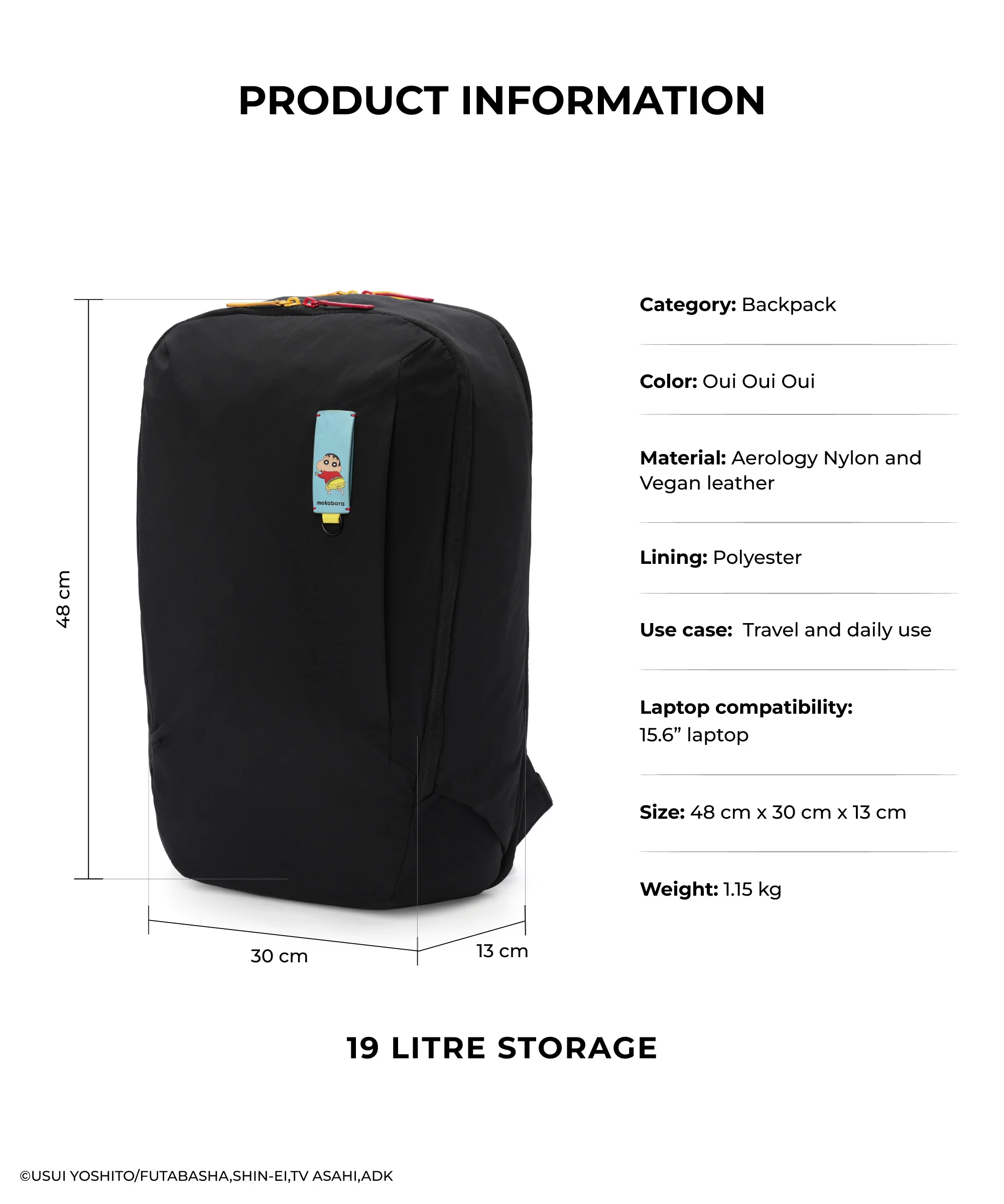 Moko x Shinchan Aisle Backpack - Image 22