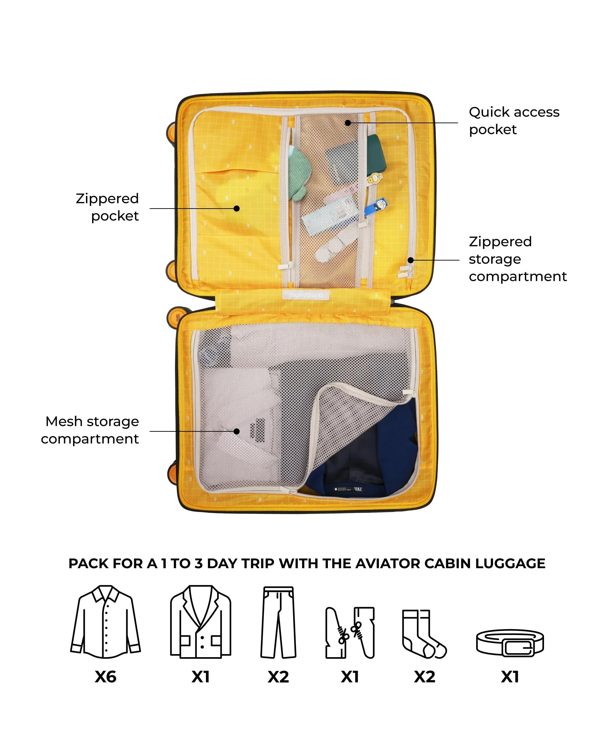 The Aviator Cabin Luggage - Image 23