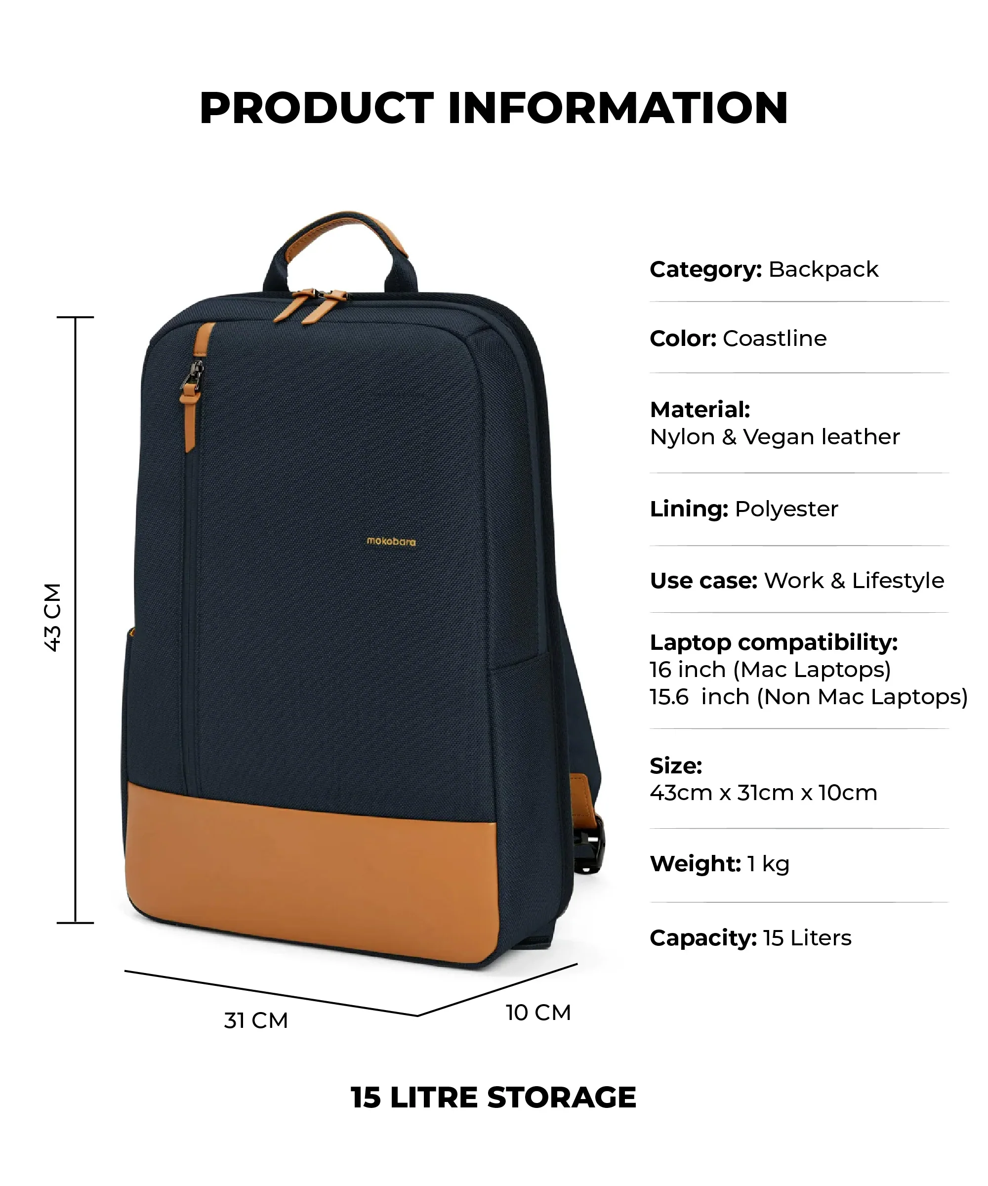The Backpack Lite - 15L - Image 14