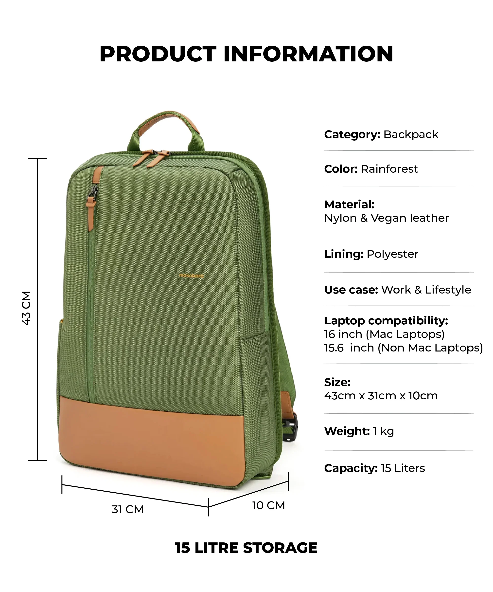 The Backpack Lite - 15L - Image 22