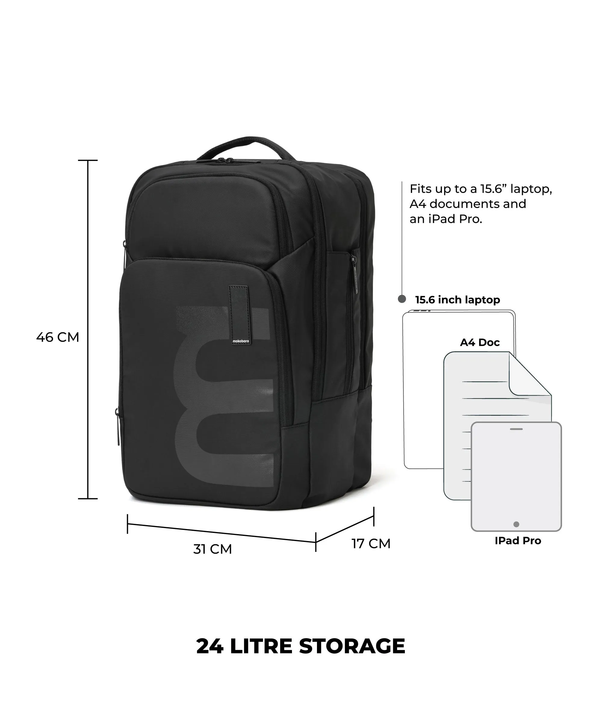 The Em Overnighter Backpack - 24L - Image 15