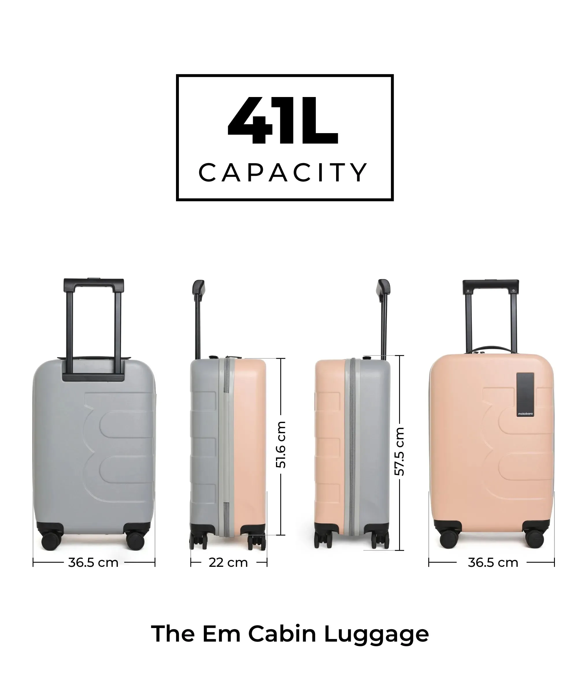 The Em Set of 2 Luggage - Image 28