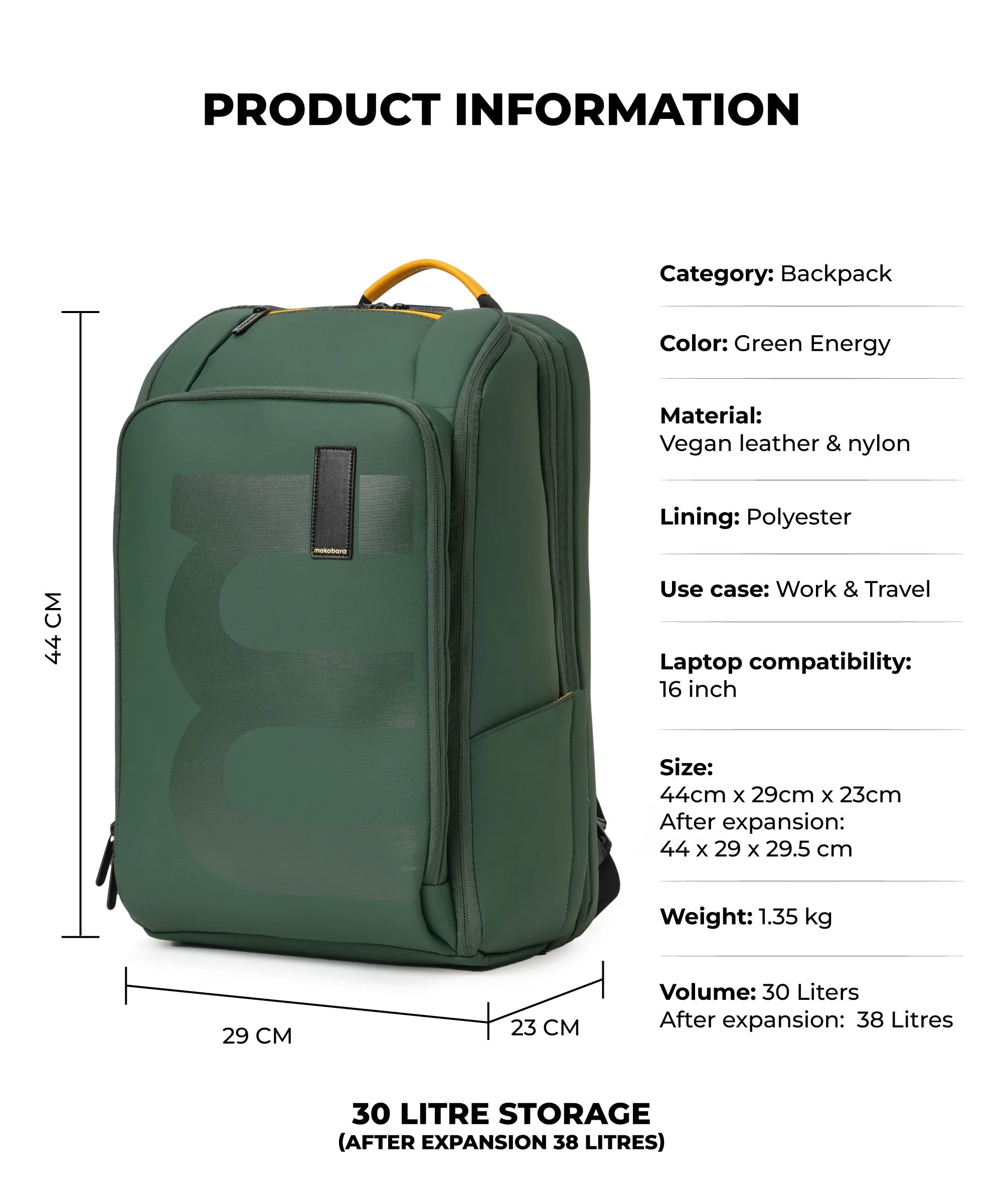 The Em Telescope Backpack - 38 L - Image 26