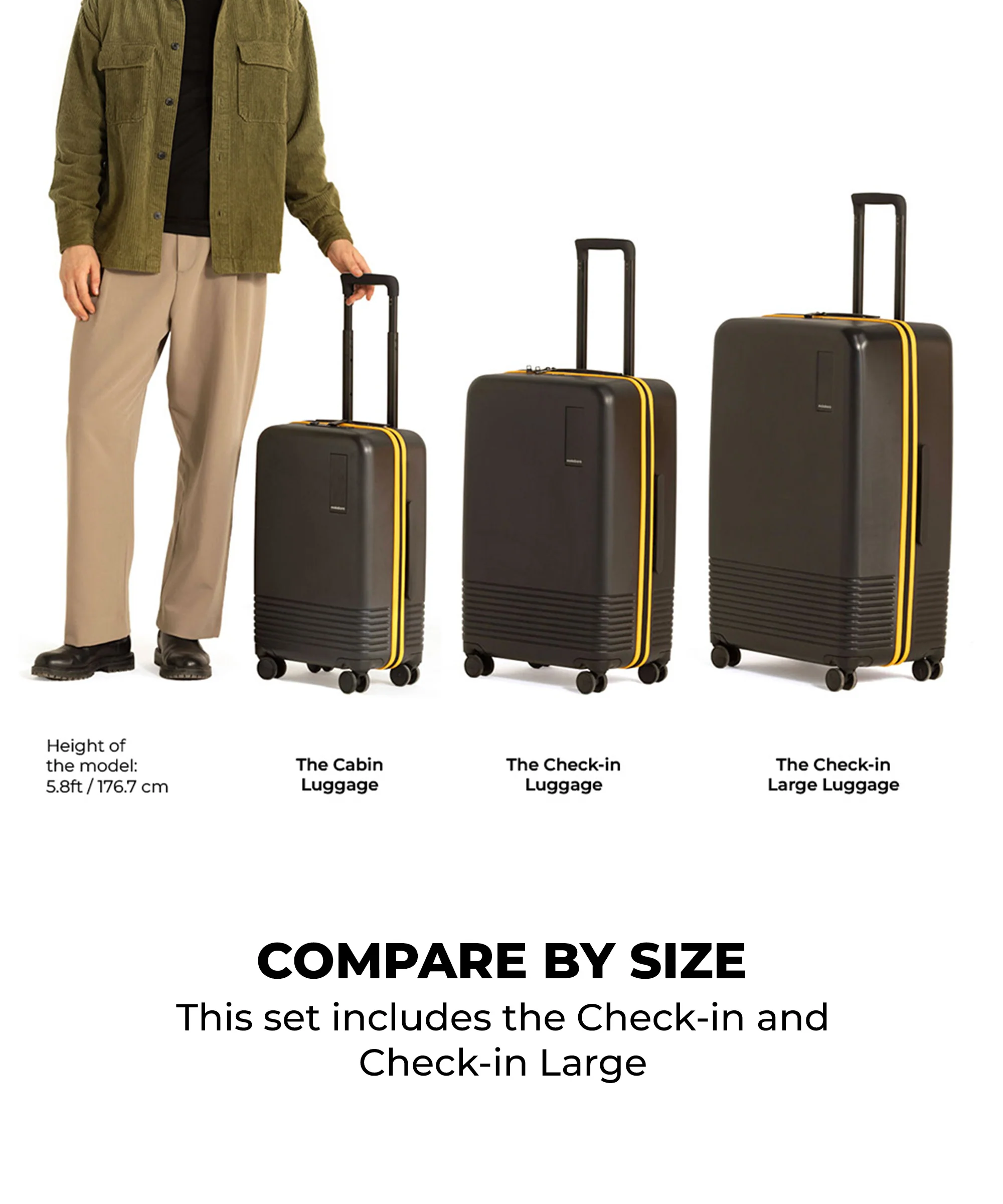 The Iconic Luggage Set of 2 (Check-in Medium + Large) - Image 12