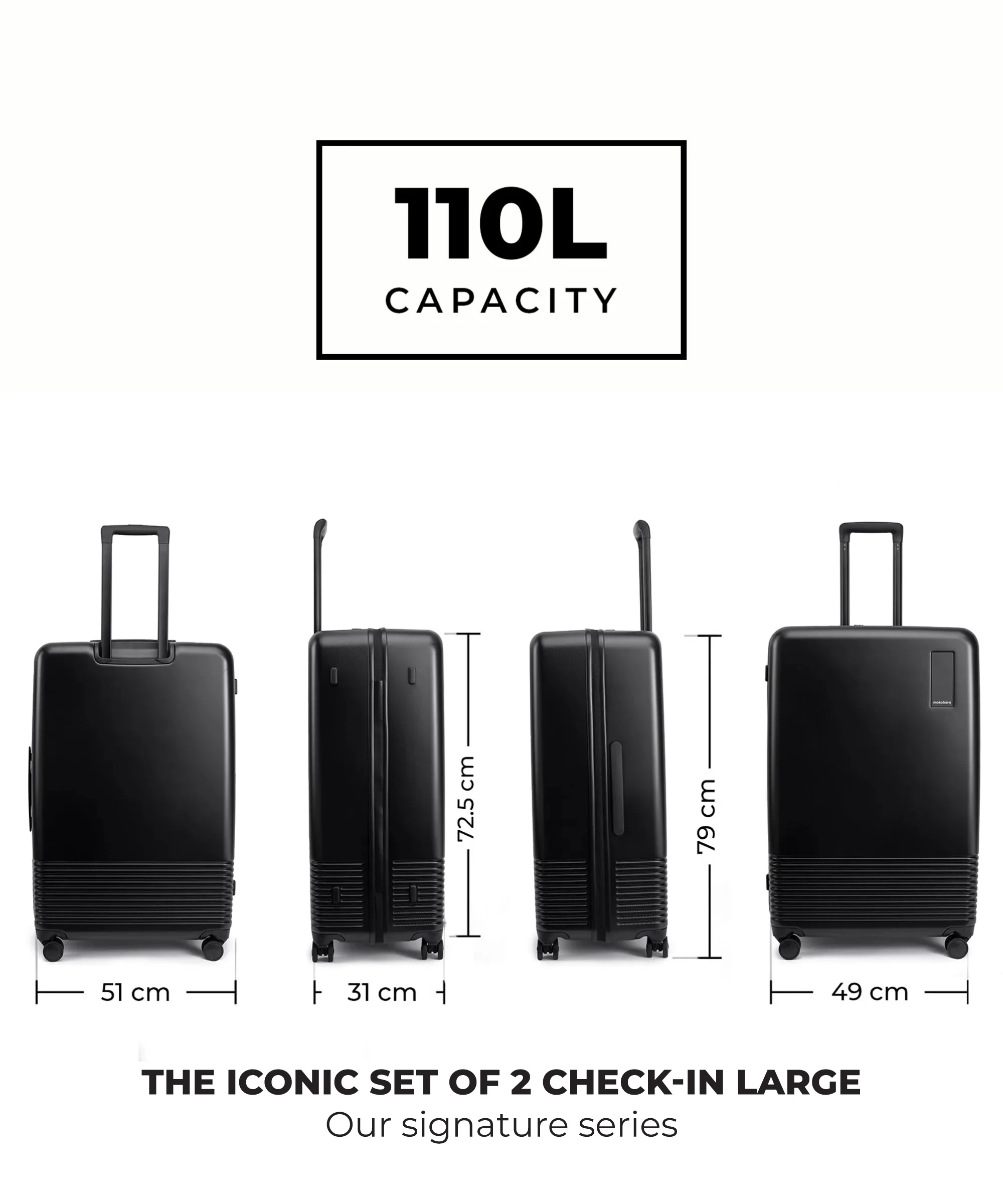 The Iconic Luggage Set of 2 (Check-in Medium + Large) - Image 16