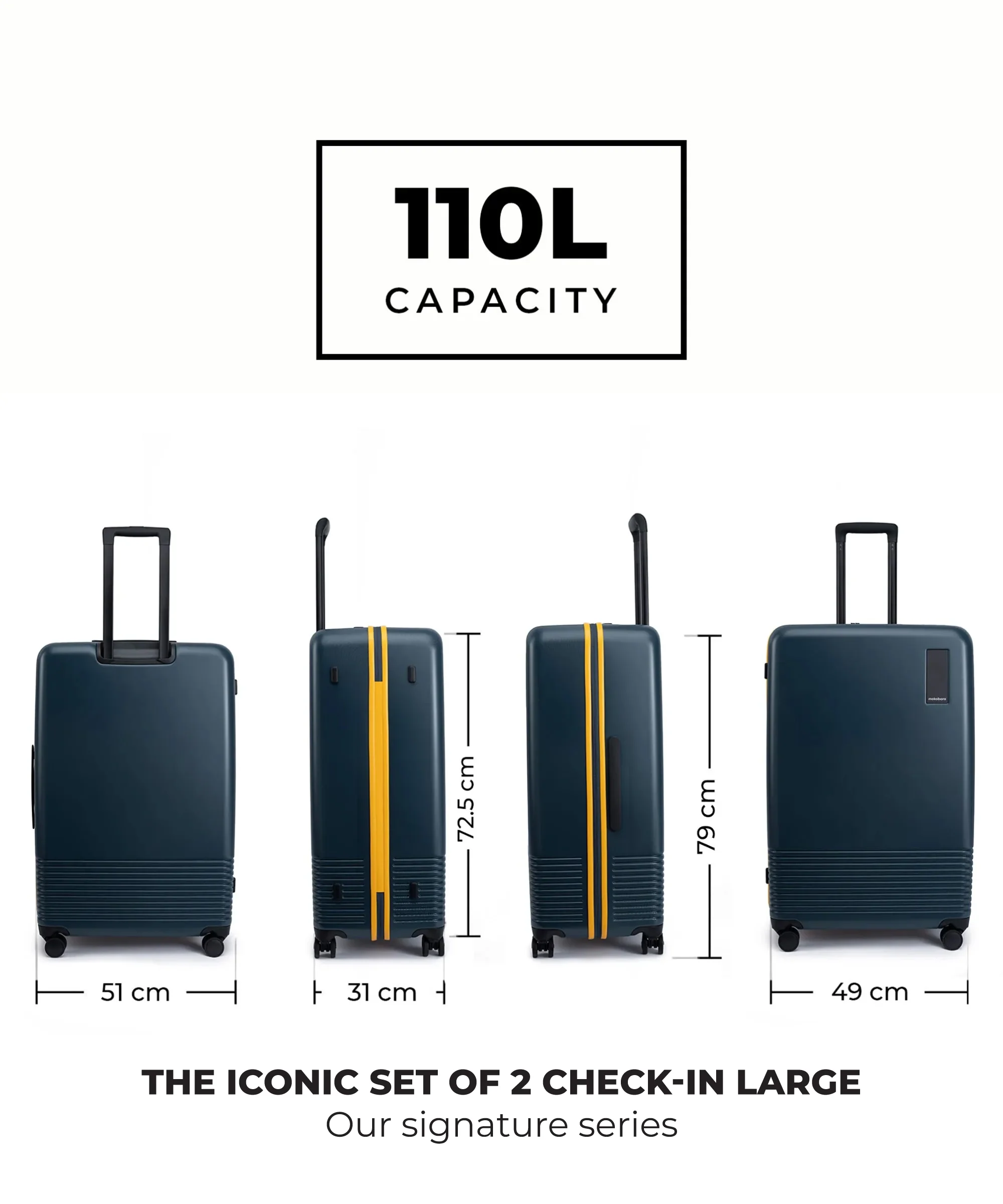 The Iconic Luggage Set of 2 (Check-in Medium + Large) - Image 23