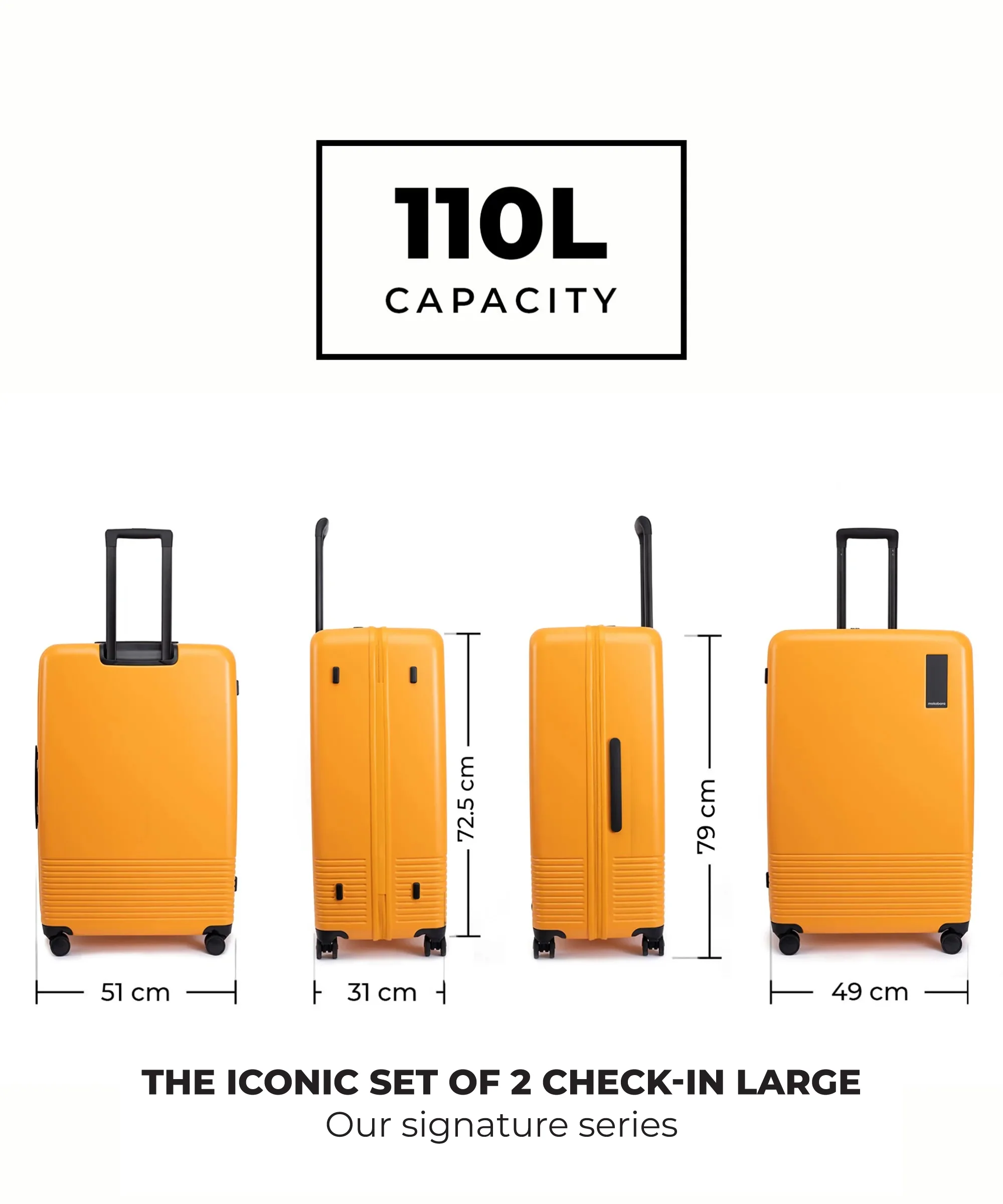The Iconic Luggage Set of 2 (Check-in Medium + Large) - Image 30