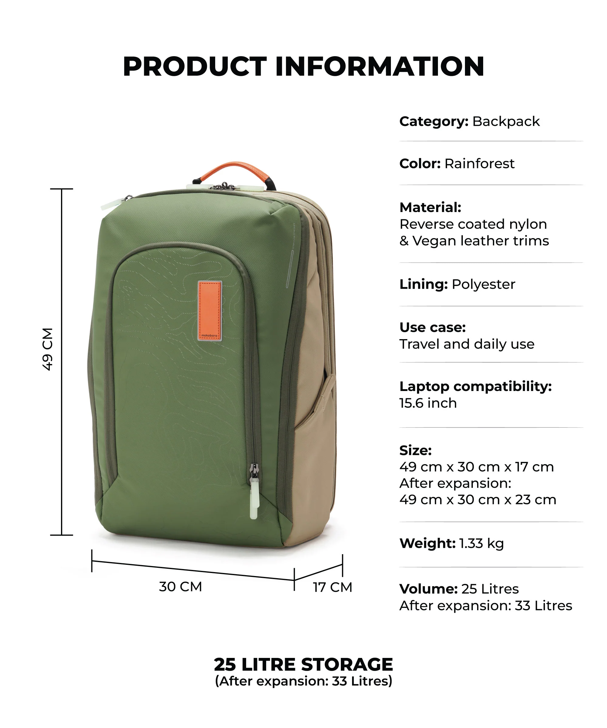 The Long Range Backpack - 25L - Image 13