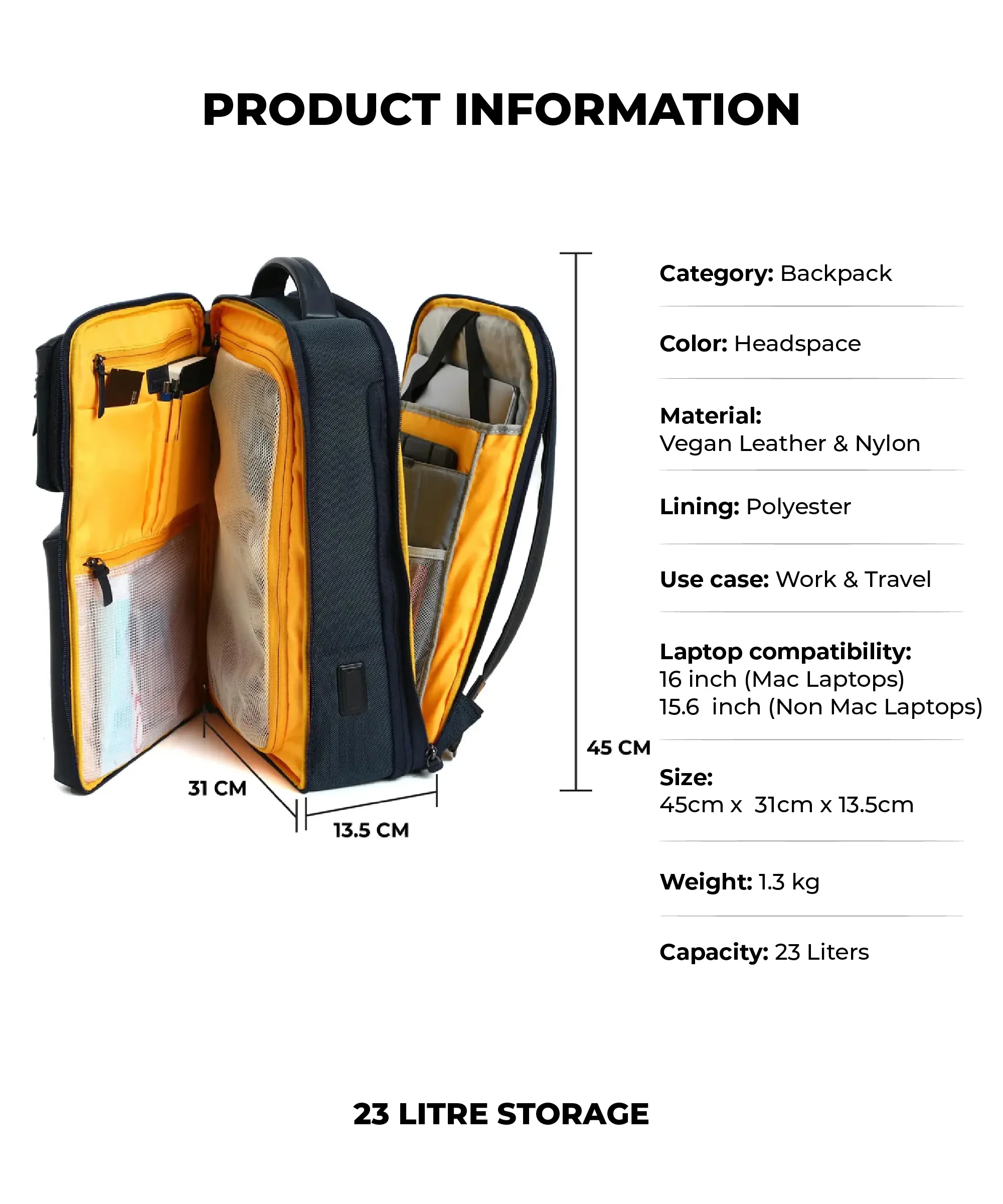 The Overnighter Backpack - 23L - Image 8