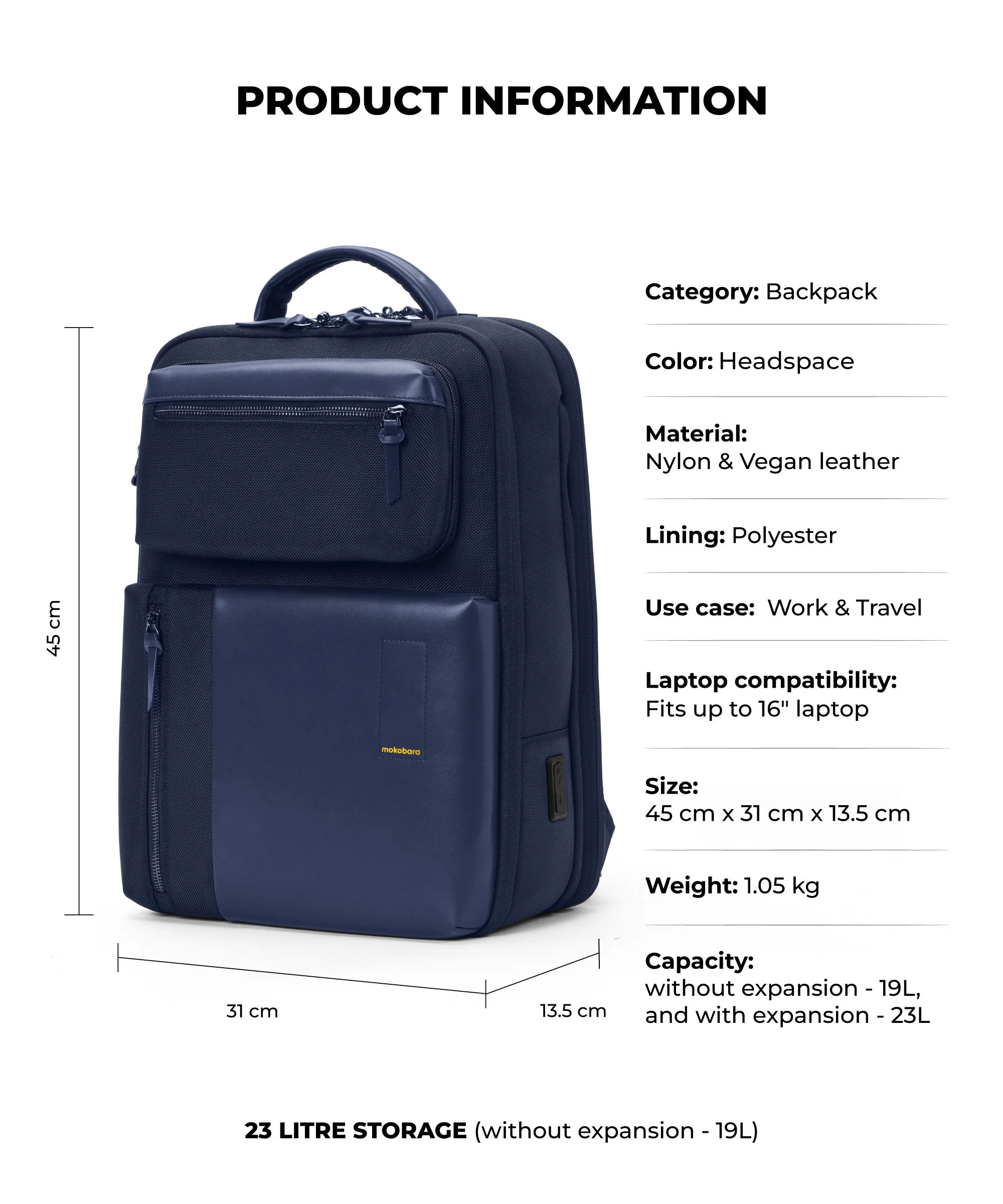 The Overnighter Backpack - 23L - Image 39