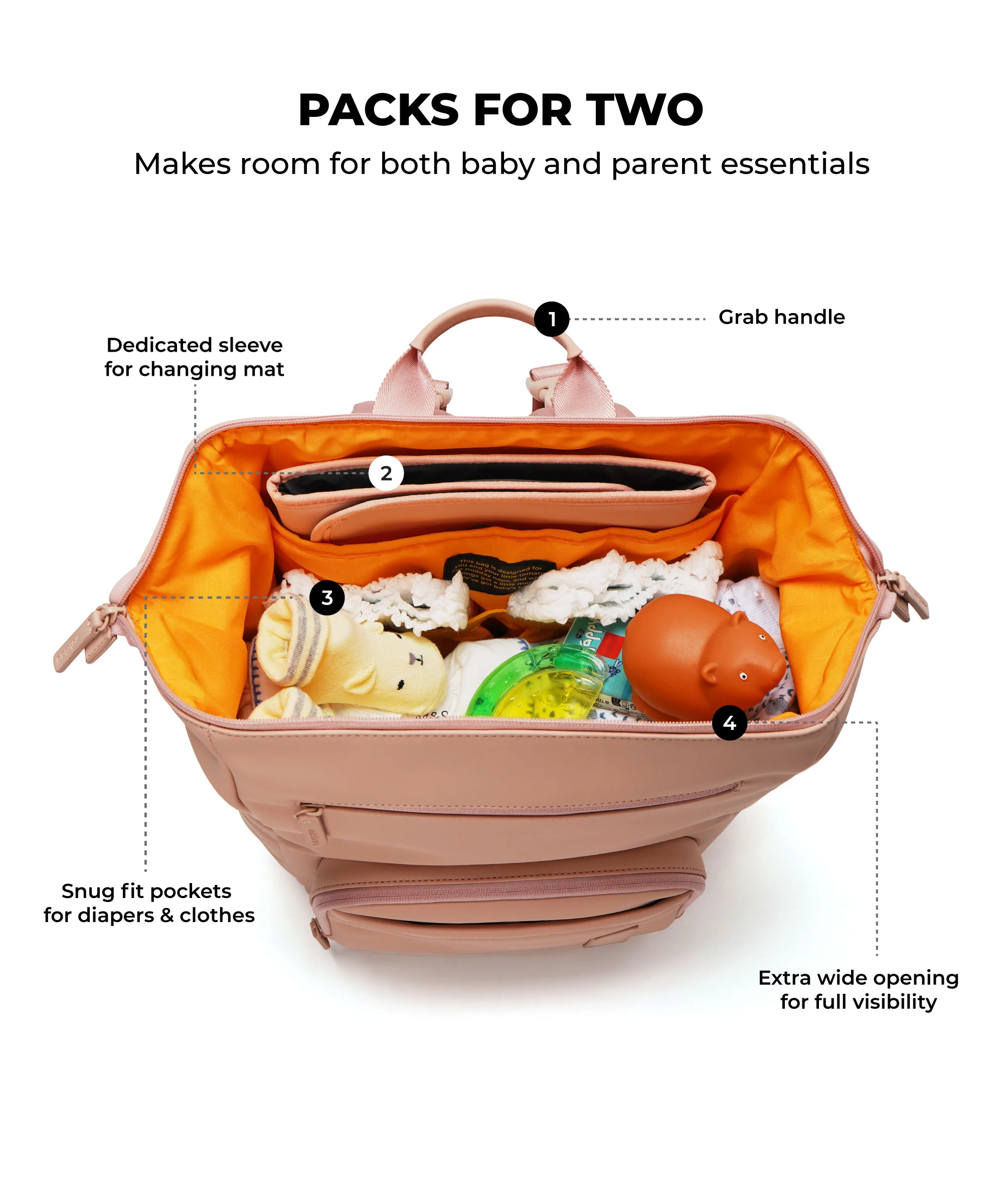 The Playdate Diaper Backpack - 30L - Image 49