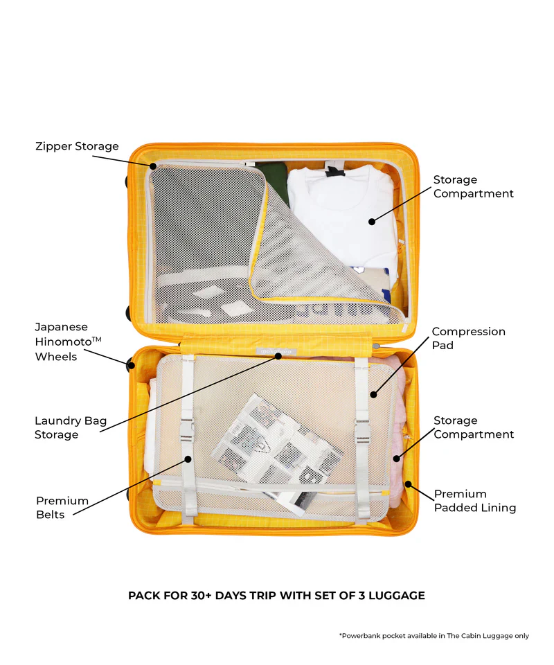 The Set of 3 Luggage - Image 46