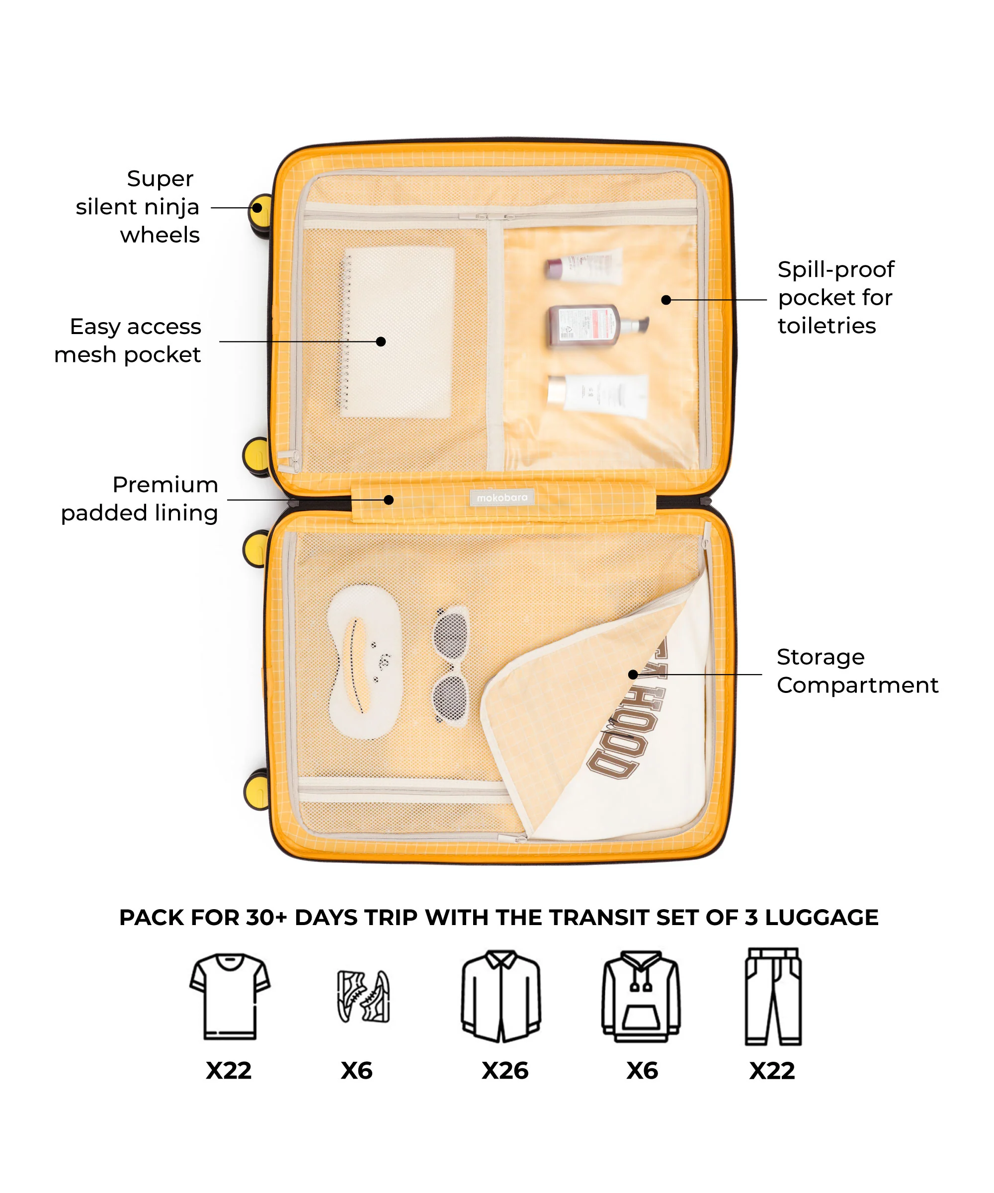 The Transit Luggage - Set of 3 - Image 28