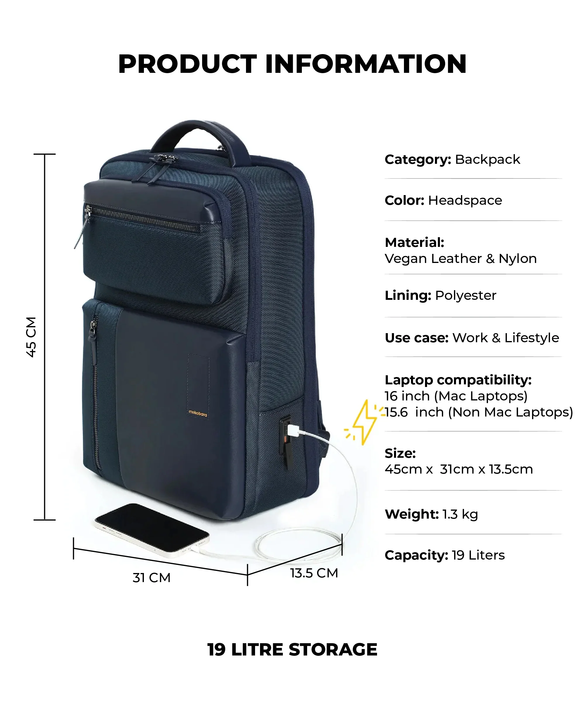 The Work Backpack - 19L - Image 7