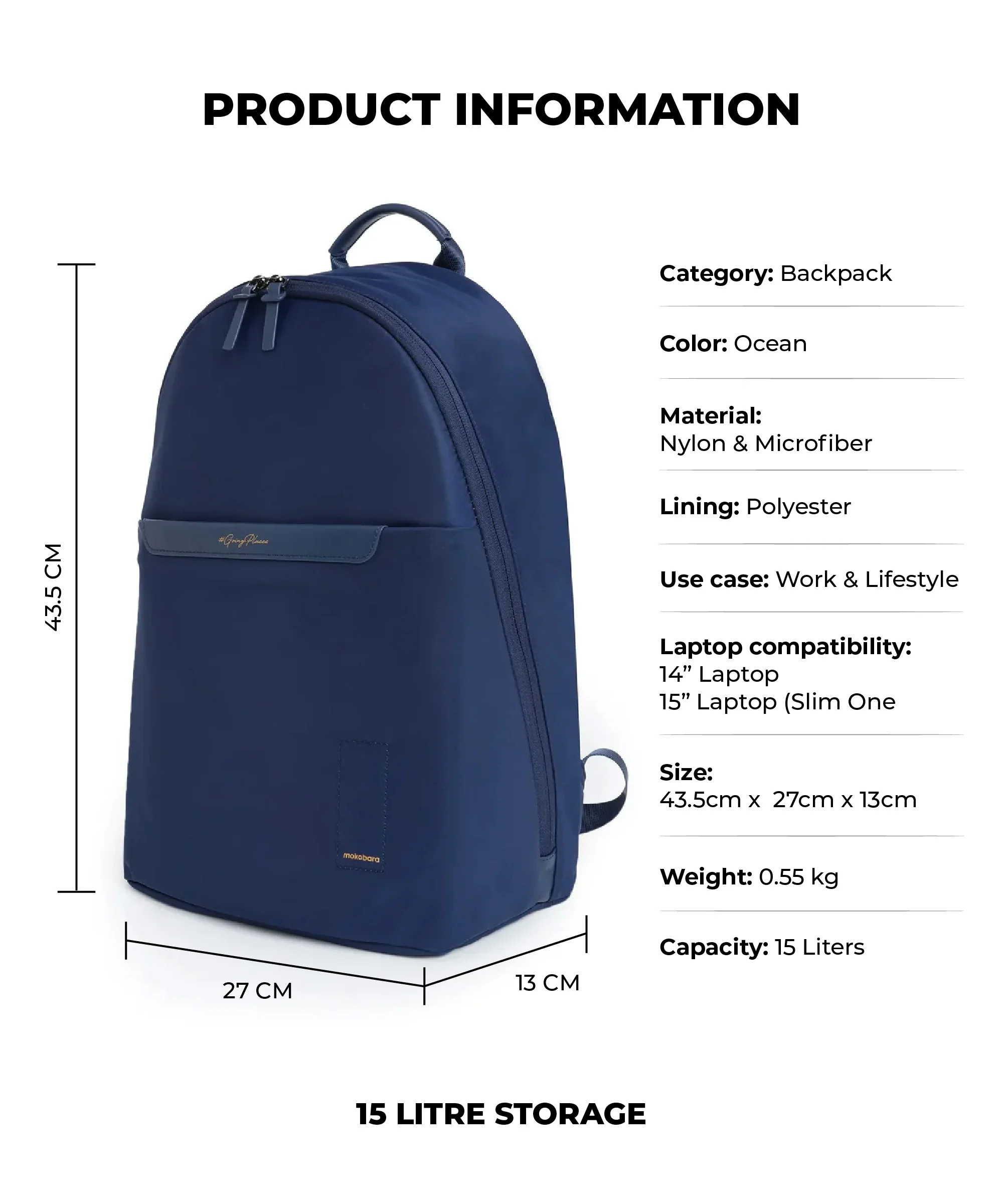The Zip Around Backpack - 15L - Image 5
